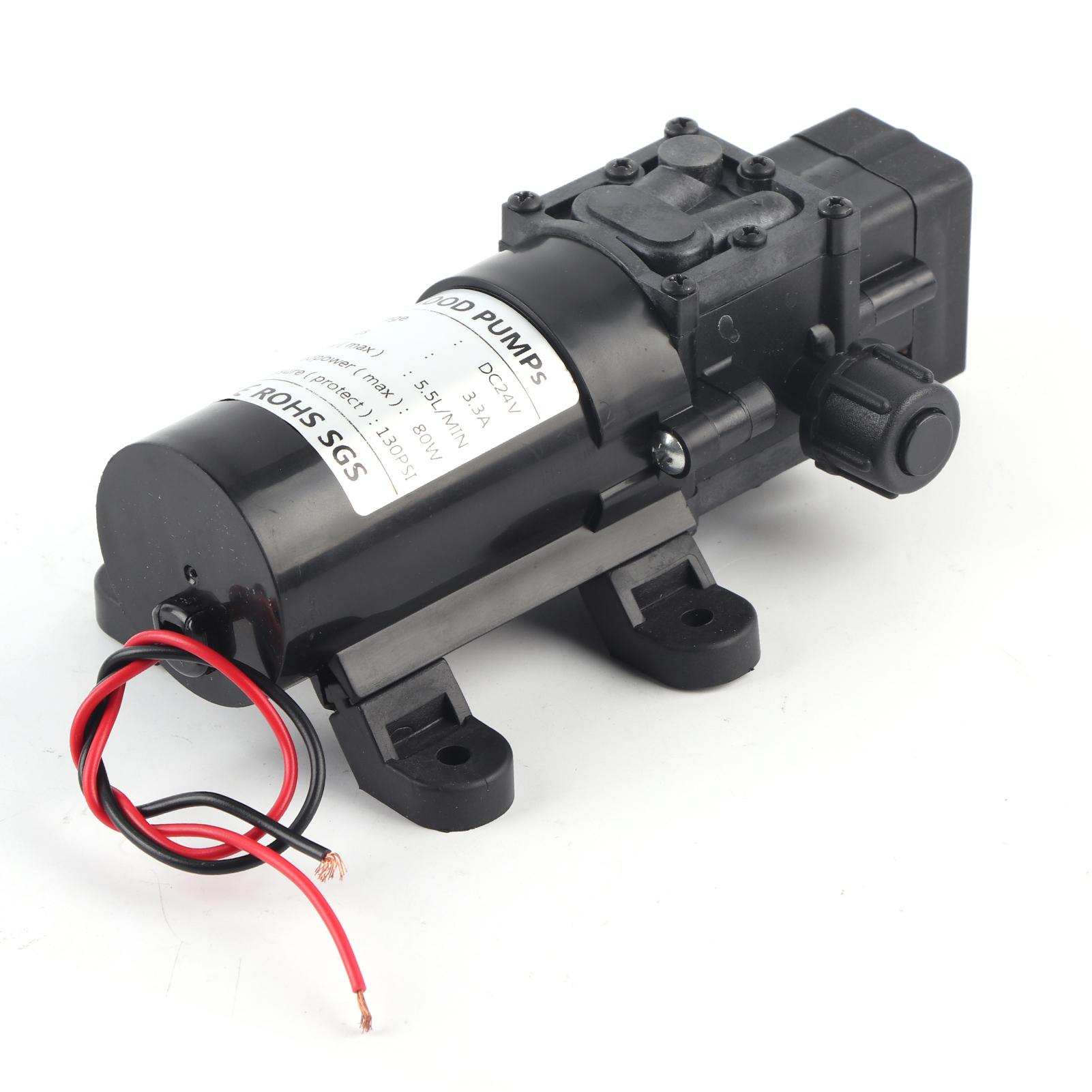 

Electric , 24V 80W Electric Water Transfer Pump with Automatic Pressure for Car Wash,