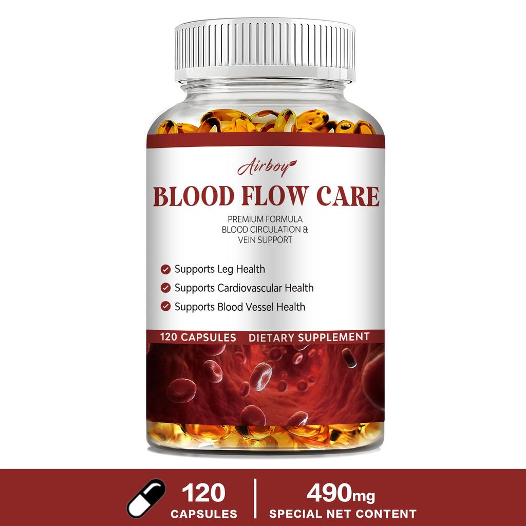 Airboy - L-Arginine Capsules - Vascular Health - Heart Health