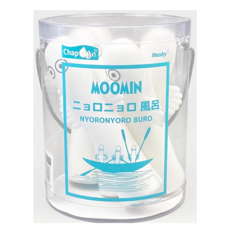 Hashy TOPIN Moomin Badespielzeug, Hattifatteners, Baby, Kinder, Einheitsgröße