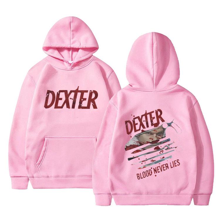 TV Play Dexter Morgan Sweat à capuche Automne Hiver Hommes Femmes Vêtements Mode Sweatshirt Surdimensionné Masculin Vintage Décontracté Pulls à capuche