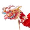 Chinese Year Dragon Garland Lantern Folded 3D Ornaments Hanging Decoration for Shops
