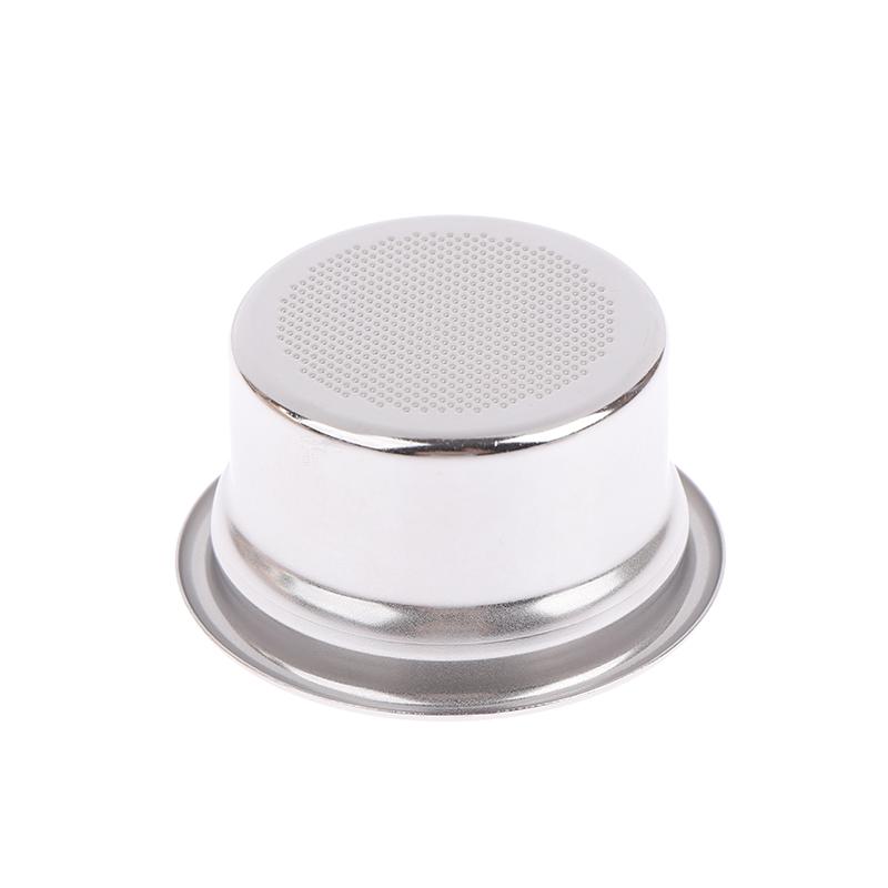 58mm Edelstahl Vier-Tassen-Pulverschale Kaffeemaschinen-Griff Filterkorb Wiederverwendbare Kaffeefilter