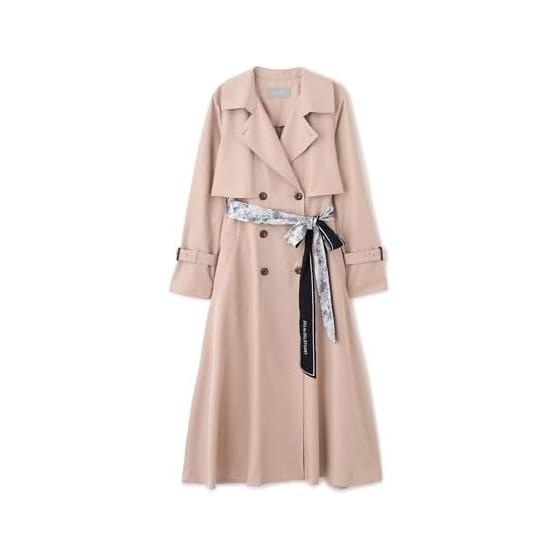 JILL by JILLSTUART (JILL by JILL STUART) Trench coat Dress trench coat with scarf Women s