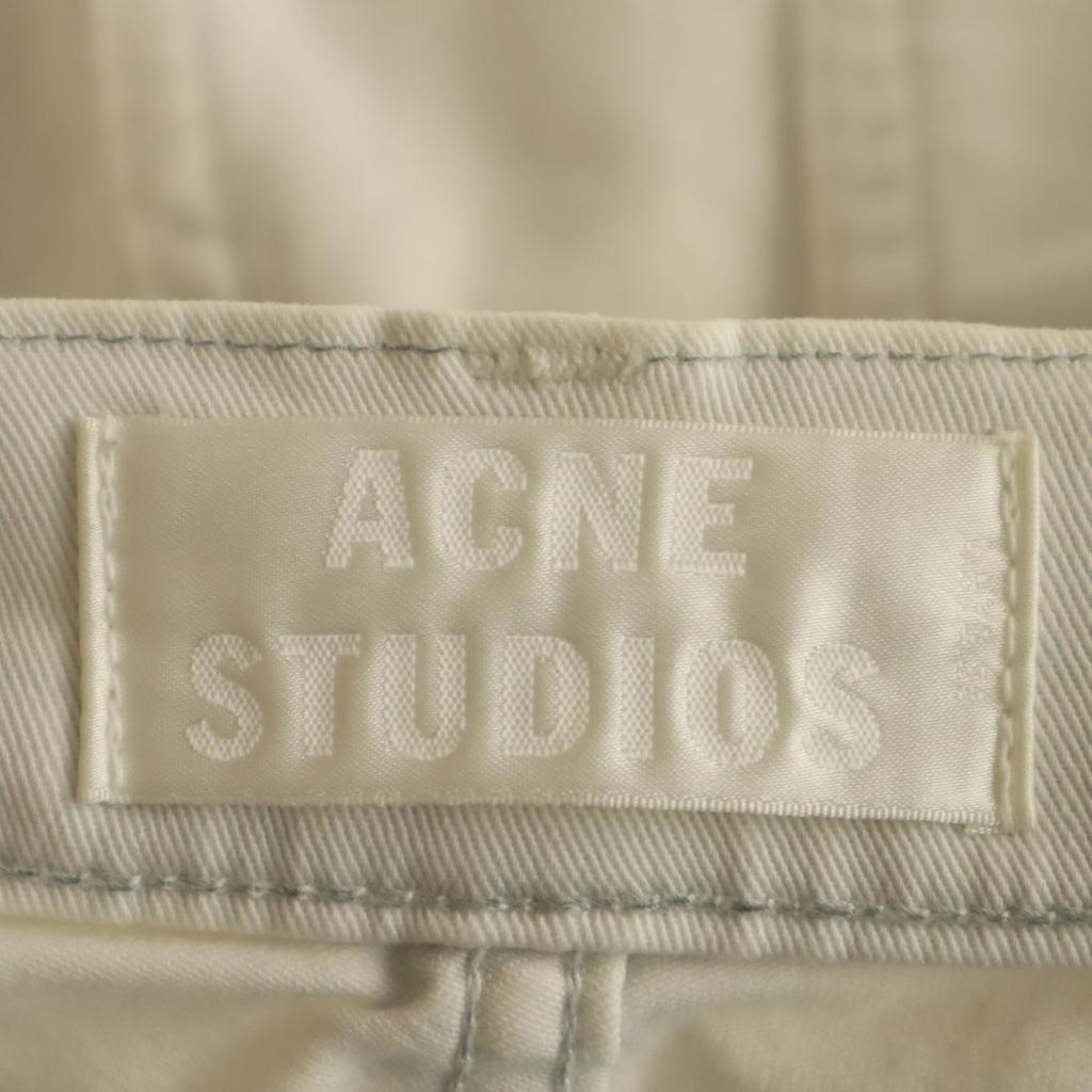 Acne Studios Stretch pants W29 Ivory Women Used