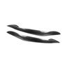 Car Eyebrows Eyelid Headlight Head Lamp Cover Trim For BMW X5 E70 2008-2013