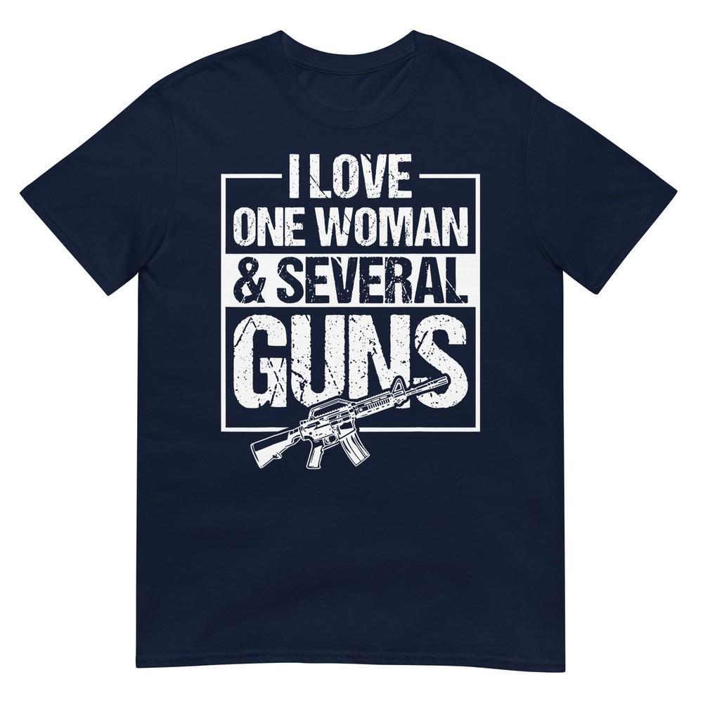 I Love One Unisex Several Guns TShirt S