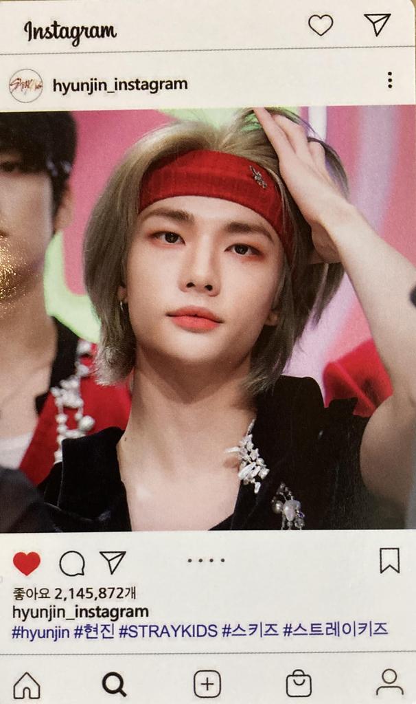 Hyunjin Ürünleri Fotoğraf Kartı Seti 60 Adet SKZ Poka Takas Kartları Stray Kids (Hyunjin)