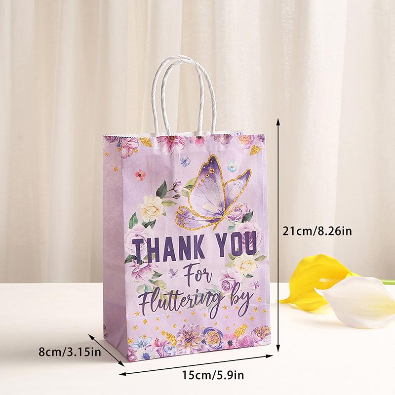 

1 шт./лот Крафт-бумажный пакет с ручками Подарочные упаковочные пакеты для магазина одежды Свадебные рождественские товары Упаковочный пакет для сумок