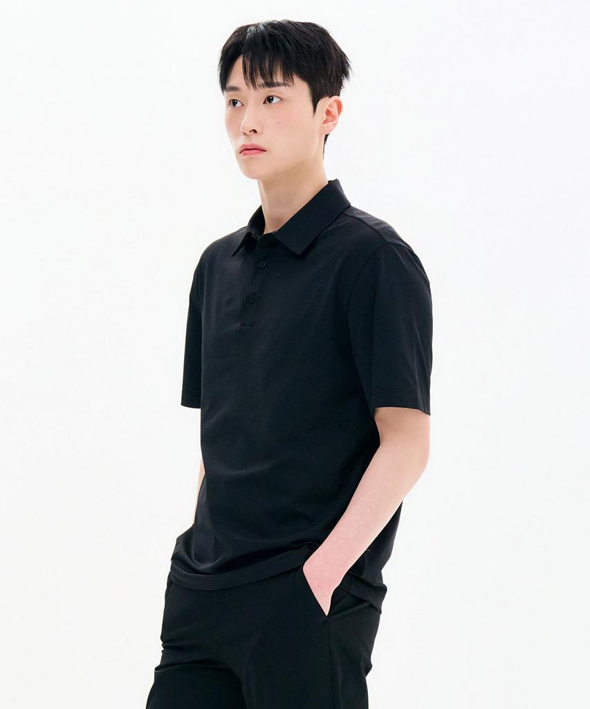 CHASECULT Unisex Cool Collared Short Sleeve Tee-Fcru5714E03