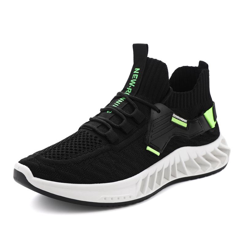 Klassieke Mode Heren Casual Schoenen Ademende Wandelschoenen Goedkope Injectie Sneakers