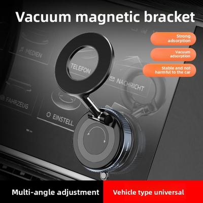 Supporto Magnetico Forte per Telefono da Auto - Pieghevole, Supporto a Ventosa Regolabile a 360° con Regolazione Multi-Angolo, Design Impermeabile in Lega di Alluminio, Usato per Sicuro