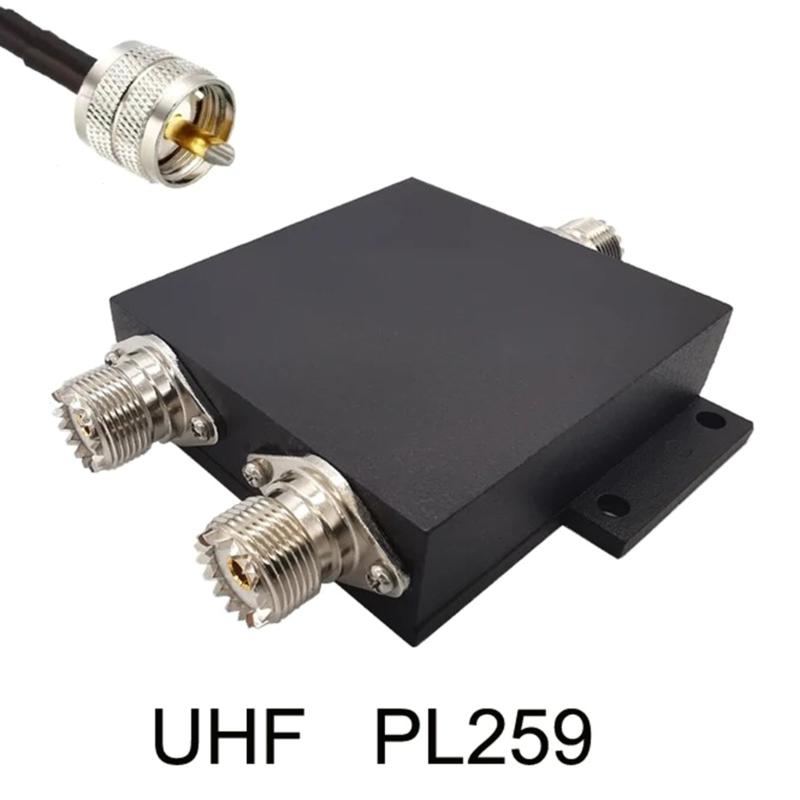 Professional Splitter Distributor Suitable for Efficient UHF Signal Sharing In Communication Systems Supports 136-174MHz