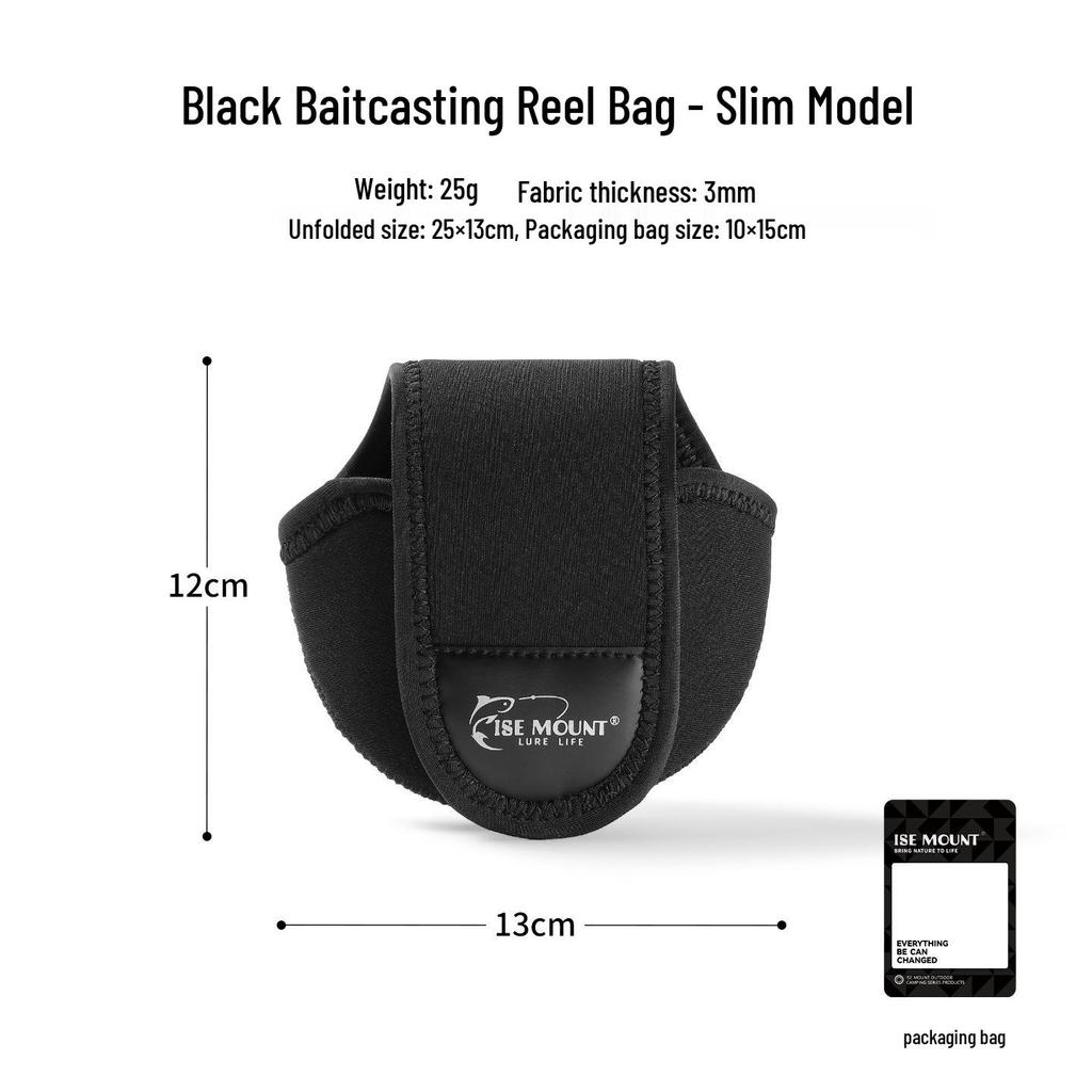 ISE MOUNT Baitcasting Reel Protective Case - Thickened Waterproof SBR
