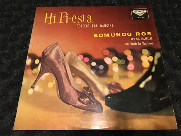 

LP Record EDMUNDO ROS HIS ORCHESTRA High FiEsta Perfect For Dancing SLC23 LONDON 1958 Japan Latin Used