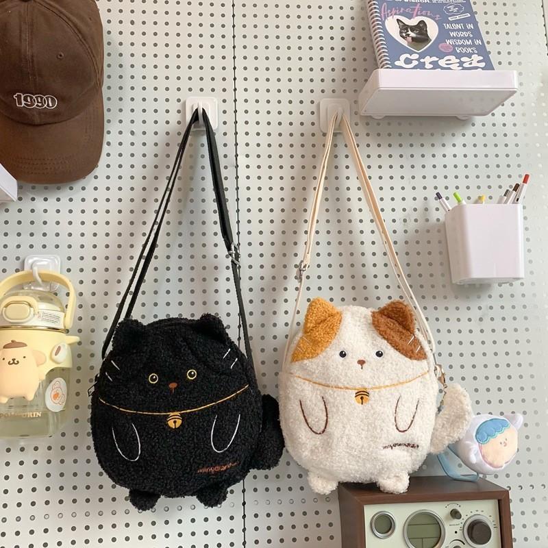 Adorable Cartoon Plush Shoulder Bag For Kids Lightweight Teddy Bear Design