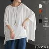 Japanese Loose Stand Collar Zipper Short Sleeve A-line Ankle-length Dress for Women - Spring Collection