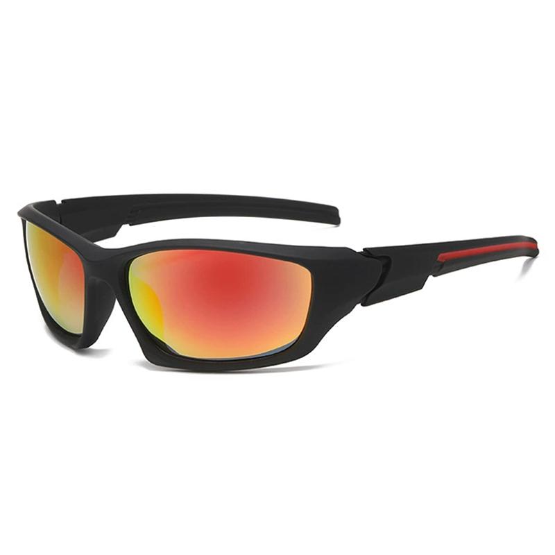 Men'S Sport Outdoor Protective Sunglasses Anti-Glare Coating Glasses For Driving Cycling