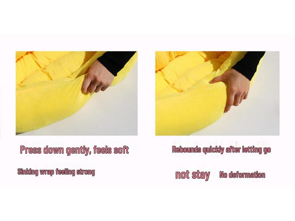 Washable Cartoon Banana Pet Bed for Small/Medium Dogs & Cats - All-Season Use