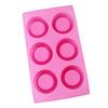 Silicone Cake Chocolate Mold 6-hole Baking Tray Ball Pop DIY Cake Biscuit Molds Tools