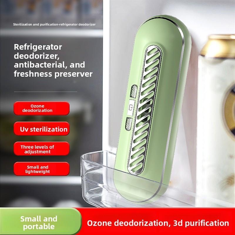 Refrigerator Air Purifier With Uv Sterilization For Home Used In White Finish
