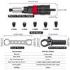 Comprehensive Rivet Nut Handle Replacement set Multifunction Nutserts Installs for Quick Nut Installation in Machinery Repair