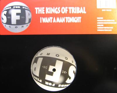 

12-дюймовая пластинка KINGS OF TRIBAL - I Want A Man Tonight SFP9627 SFP Records 1998 США Танцевальная и электронная музыка Б/У