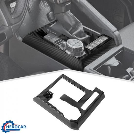 Carbon Fiber Car Gear Shift Panel Frame Cover Trim For Tacoma 4Runner 2025 2026