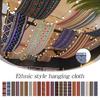 60x300cm Boho Ethnic Pattern Hanging Fabric Homestay Special Feature Ceiling Wall Decor Special Feature Background Cloth New