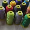 1200 Meters Strong Sewing Threads for leather/jacket 0.15mm diameter White Black High Tenacity Polyester Sewing Machine Thread