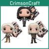 The Witcher 3 Wild Hunt Funko Pop Ciri Geralt Yennefer Mini Figure Doll Toy Kids With Box