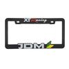 6 stylů JDM Racing ABS Dekorace rámečku na SPZ auta Příslušenství Pro standardní rámeček na SPZ pro USA Kryty rámečků na SPZ 6