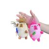 Quirky Creative Capybara Plush Toy Keychain Fun Backpack Decoration Gift Cute