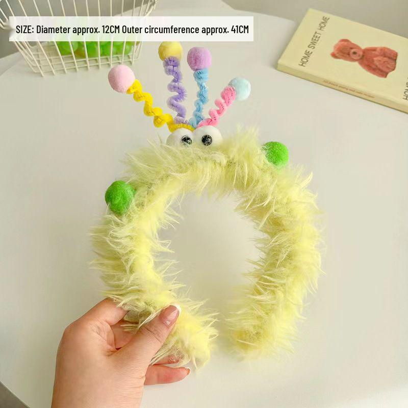 Adorable Twist Stick Face Wash Headband 2026 – Fun & Cute Hair Clip Photo Accessory