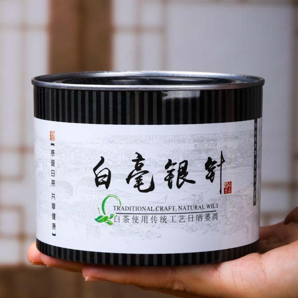 Organice TOP China Premium Silver Needle Fuding White Tea Gift Bud Tea 50g