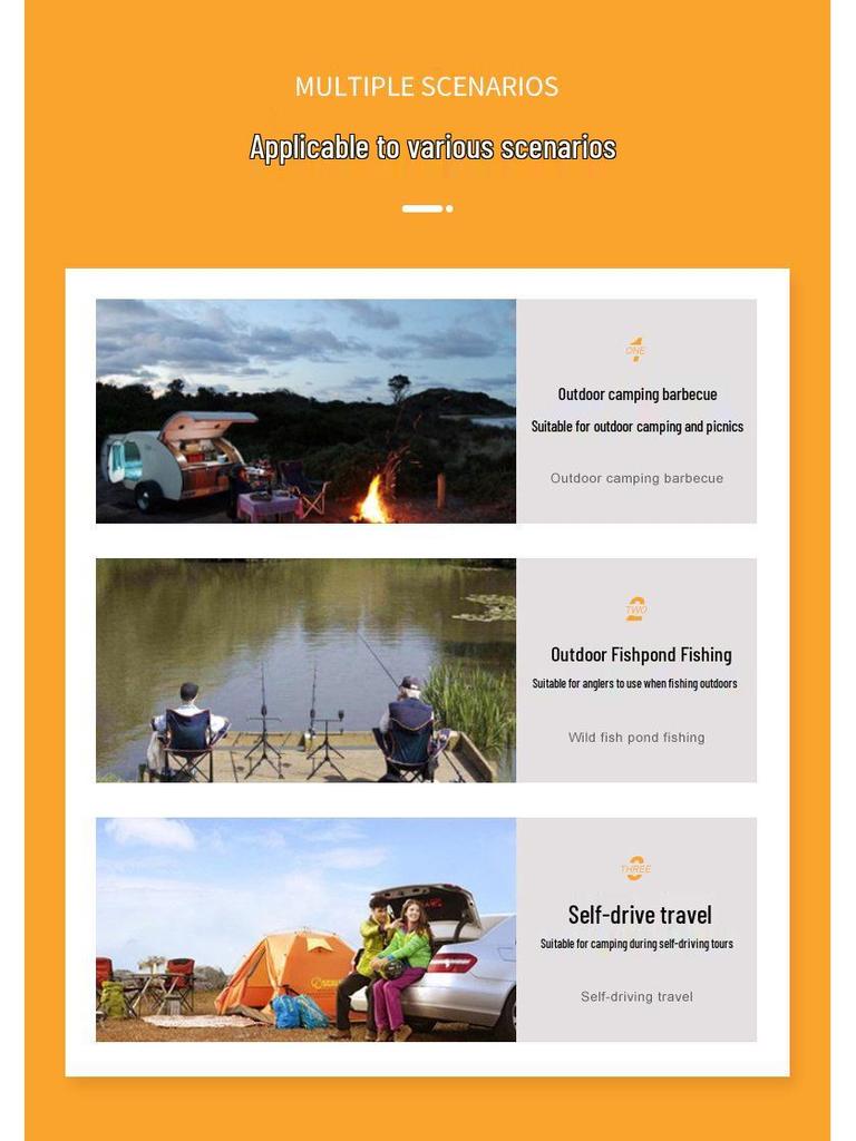 Bärbar Fällbar Campingstol i Aluminium med Träådringssits - Idealisk för Utomhusbruk, Fiske och Användning som Kermitstol