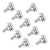 2pcs Car Battery Terminal T-Bolts Stainless Steel 19116852 Replacement For Chevrolet