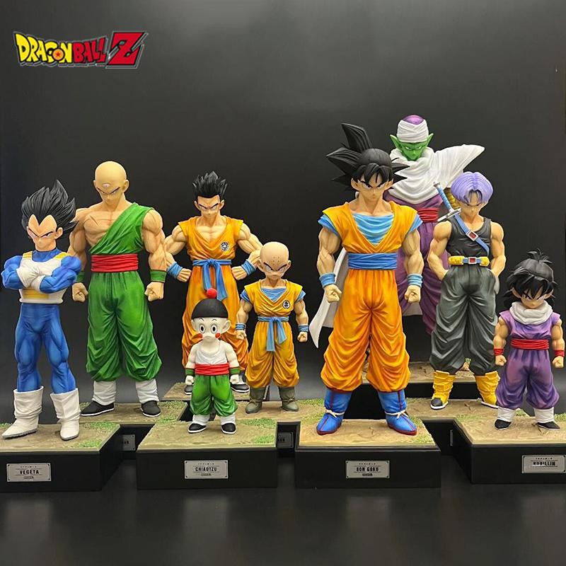 2025 Dragon Ball Gk Unlimited Z Full Set Warrior Son Gohan Goku Piccolo Trunks Anime Figures Manga Scene Collection Model Toy