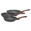 Granite Frying Pans Granite Wood Kinghof KH-1030