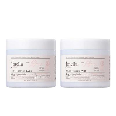 JMella i Frankrike Blooming Peony Toner Pad, 70 ark, 2 stk.