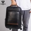 Humerpaul Zaino in pelle Borsa per computer multifunzione di grande capacità Borsa da viaggio con presa USB