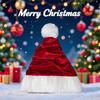 Chapeau de Père Noël de Noël en Velours Doux pour Cadeau de Fête et Costume