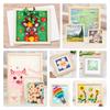 Wooden Canvas Board, Wooden Panel, Stretched Canvas, Canvas, Shina Plywood Panel, B4 Size (364*256mm), Art Supplies, Wooden Frame, Drawing Board, for