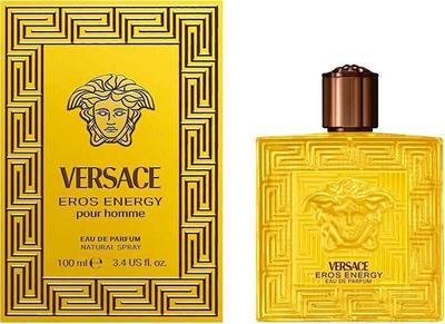 Eau De Parfum - Versace - Eros Energy - 50 Ml - Citrus - Freshness - Aromatic