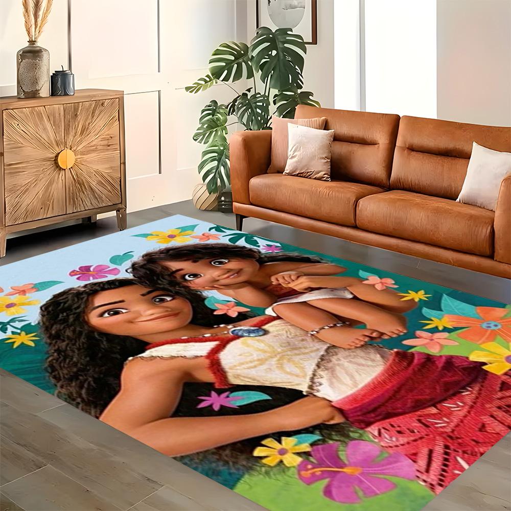 Moana's Adventure On The Waves rug for Living Room rug, Bedroom, Study Room, Hallway Decoration, Perfect for Home Decoration or Holiday Gifts