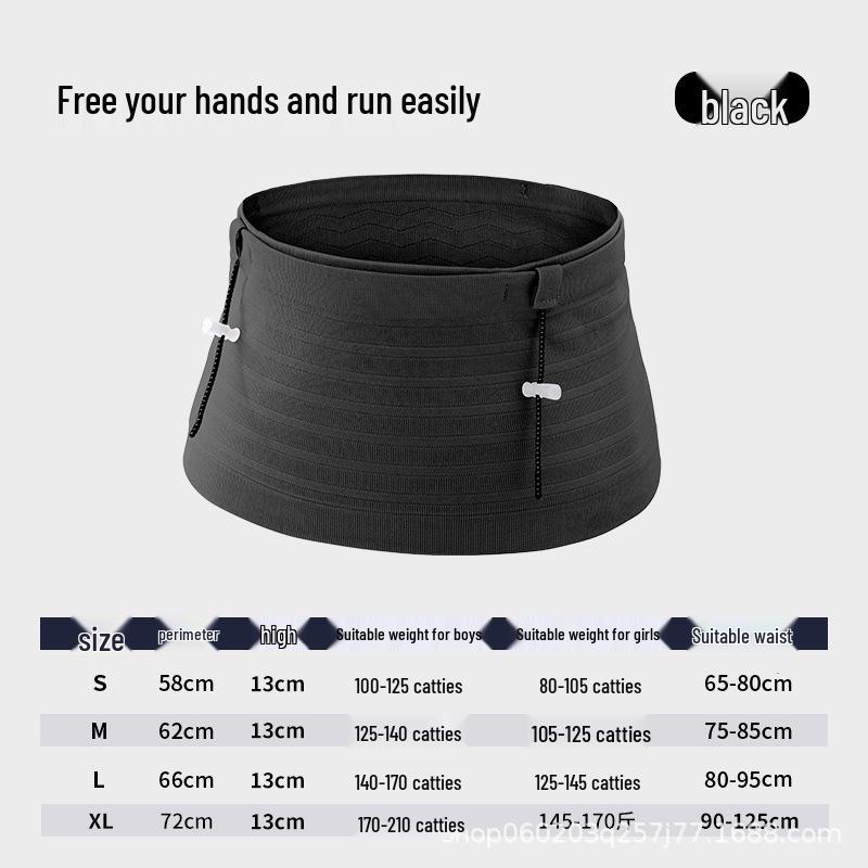 Unisex Multifunctional Marathon Hydration Belt with Phone Holder