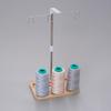 Embroidery Thread Spool Holder Thread Holders with 3 Spools Sewing Thread Stand Thread Roll Holder