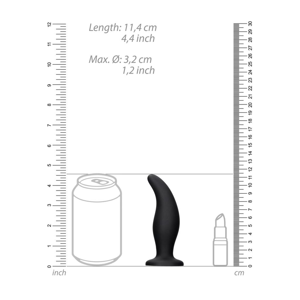 Curve Ouch! Butt Plug by Shots