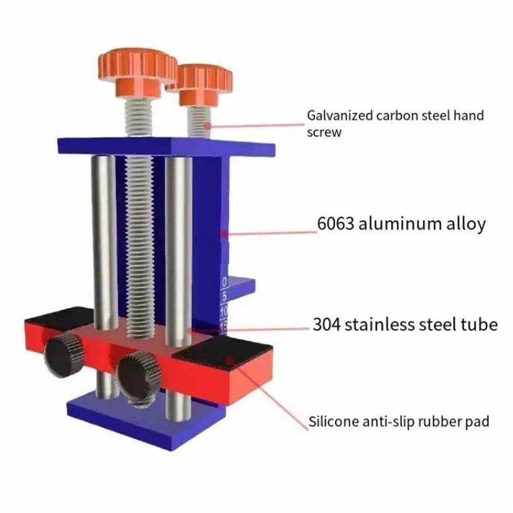 

Aluminum Alloy Cabinet Door Installation Tool Cabinet Clamp for DIY Woodworking Type A