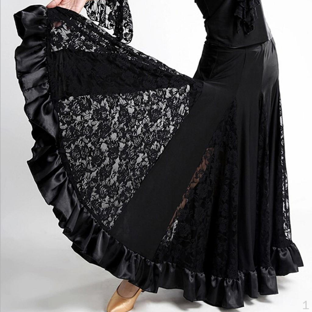 Tanzrock Partykleidung Für Damen Verstellbares Flamenco-Kleid
