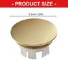 2Pcs Wash Basin Double Layer Round Overflow Plug Bath Sink Anti Overflow Rings Drain Hole Cover Easy To Install